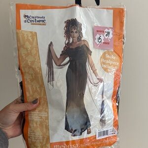 California Costume Medusa Dress with Headpiece